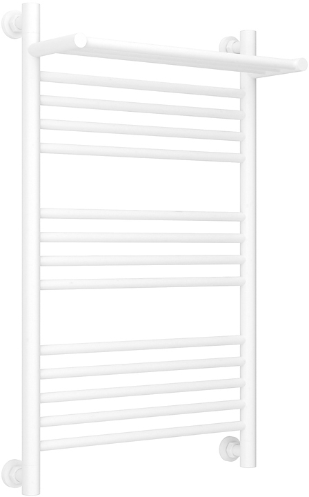 Полотенцесушитель водяной Сунержа Богема с полкой+ 80x50 см матовый белый