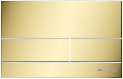 Кнопка смыва Wasserkraft PG04 золото глянцевое