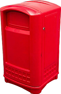 Контейнер для мусора Rubbermaid FG396458RED