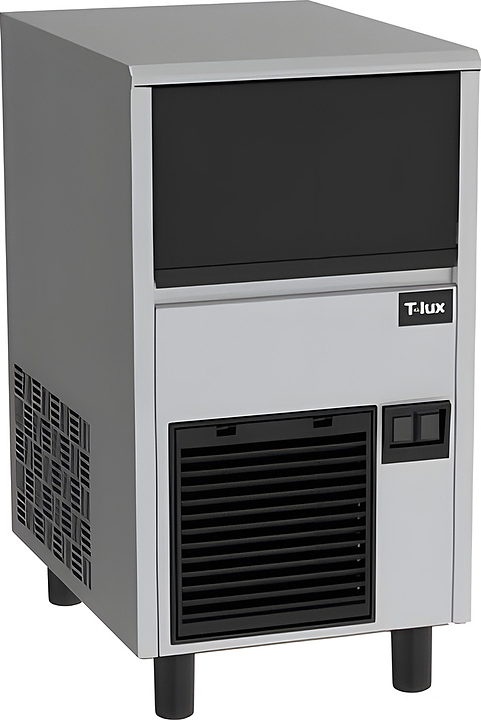 Льдогенератор T-LUX IM 2608C Кубик Шляпка с бункером 8 кг