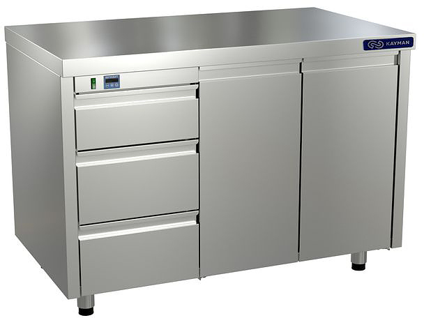 Стол-тумба со встроенным стерилизатором KAYMAN СТC-1200-1-А