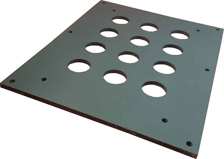 Форма для запайки капсул для кофемашин VASSILII № 108 d 29,6 мм (12 отв)