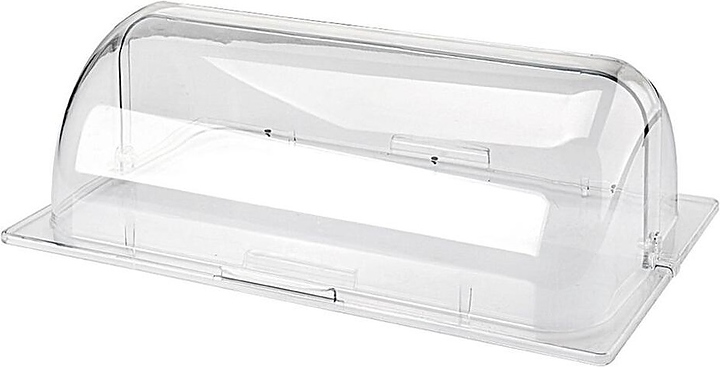Крышка для корзины Sunnex 88189L Roll-top GN1/1 53,6х36,2 см h=17,6 см (поликарбонат)