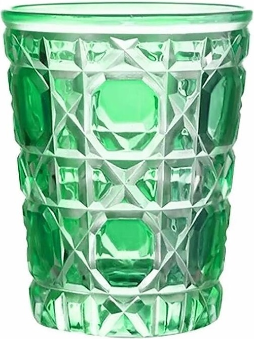 Стакан Олд Фэшн P.L. Barbossa 81222490 Green Panel Utopia 340 мл d=8,5 см h=10,9 см (стекло)