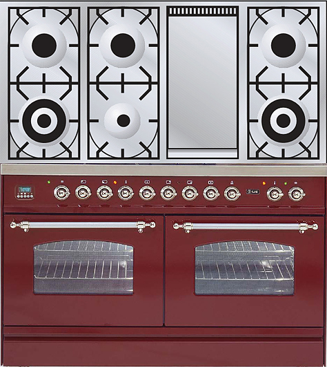 Газовая плита с духовым шкафом ILVE PDN-120F-VG