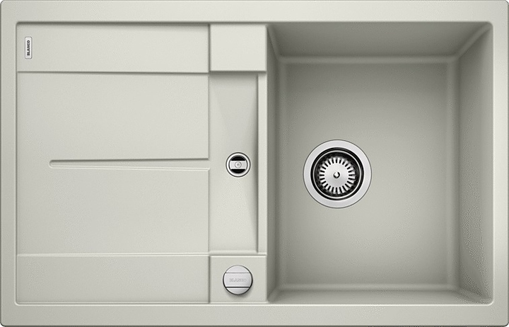 Кухонная мойка Blanco Metra 45 S Silgranit жемчужная