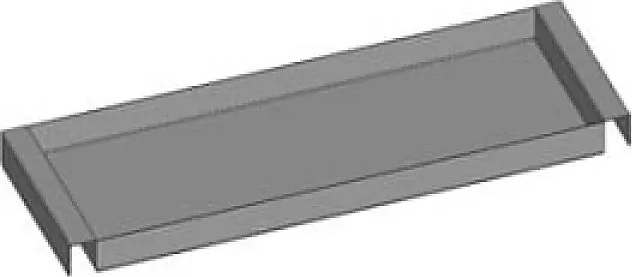 Полка для подставки под пароконвектомат Restoinox ДПППКР-1-86/71