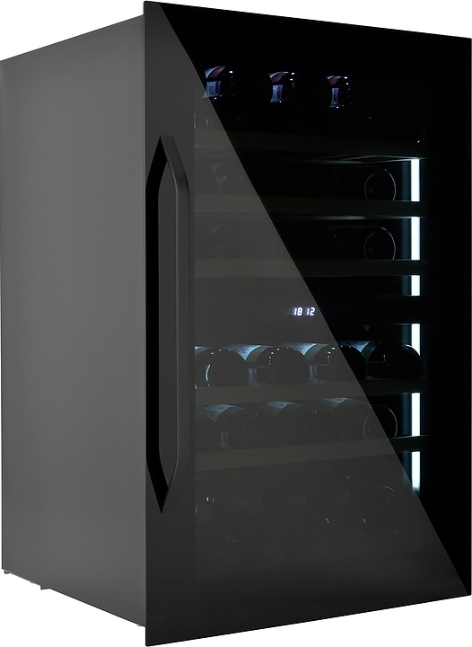 Винный шкаф Zugel ZCWI570DB черный
