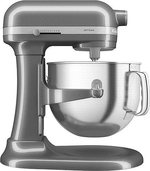 Миксер планетарный KitchenAid Artisan 5KSM70SHXEMS 6,6 л серебряный медальон