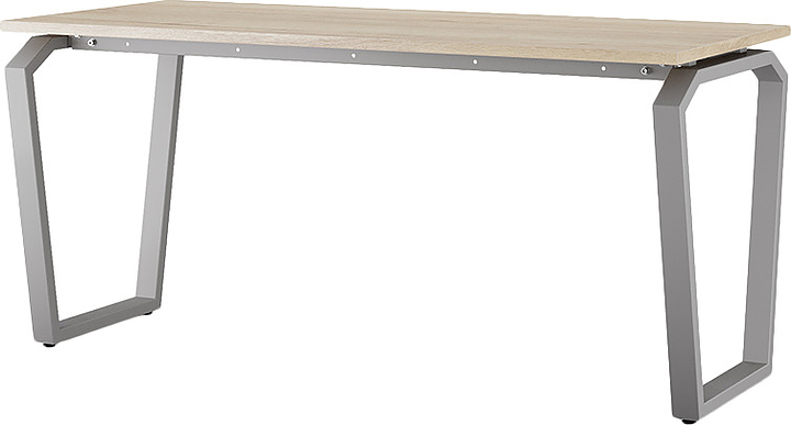 Стол офисный КОБОР TB-180/70 aluminum/natural