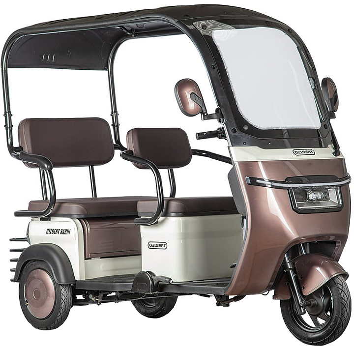 Трицикл Rutrike Gelbert Sarin коричнево-белый