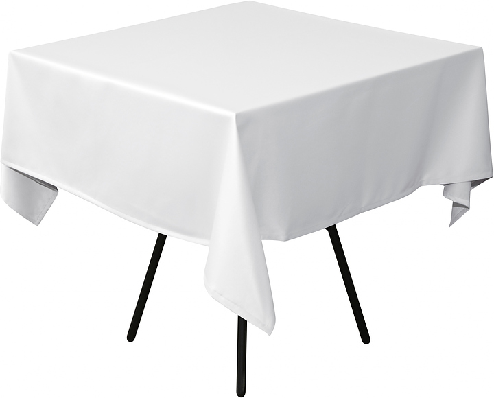 Скатерть Клен Журавинка 04С47-КВ р. 2/010101 145х145 см белая (гладь)