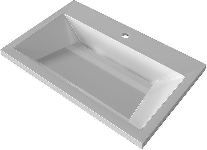 Раковина Stella Polar Лира 70 70х45 см, мрамор