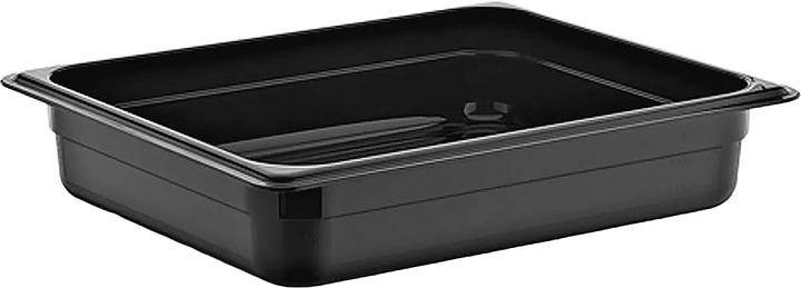 Гастроемкость Gastroplast GNPP-1265/B GN 1/2-65 (325х265х65) 3 л полипропилен черная