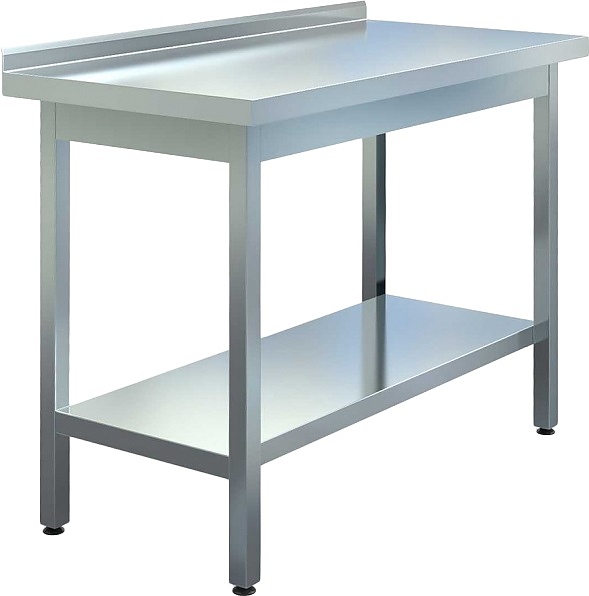 Стол производственный Assum СПБ-П2-11/6 (1100х600х850) с бортом