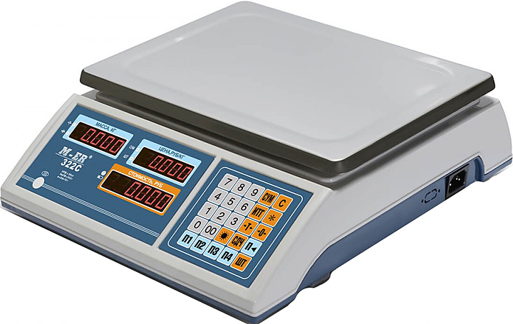 Весы настольные Mertech M-ER 322 AC-15.2 "Ibby" LED