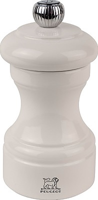 Мельница для перца Peugeot Bistro 40840, 100 мм, дерево / металлический измельчитель, слоновая кость глянцевая