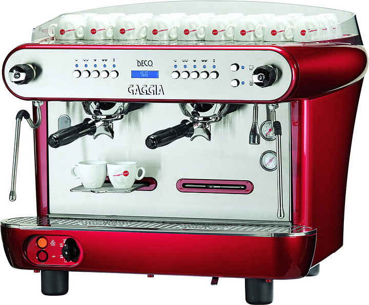 Кофемашина Gaggia Deco 2GR Alt Rosso 380В
