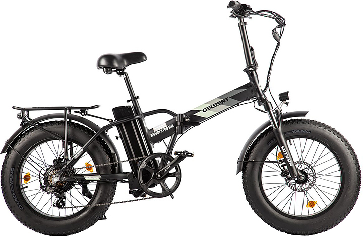 Электровелосипед GELBERT Saturn 3 PRO MAX черный