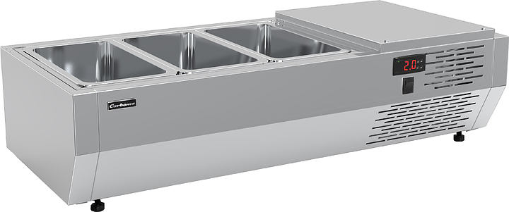 Витрина холодильная Carboma IDO A40 SM 0,9 (3 GN1/3)