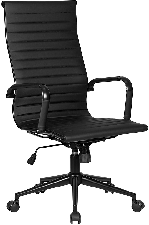 Кресло офисное для руководителей DOBRIN 101B-LMR-N CLARK SIMPLE BLACK (черное) 2 шт.