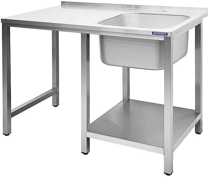 Ванна моечная Astropit АСПМБ-ПР1-125-70-90-П