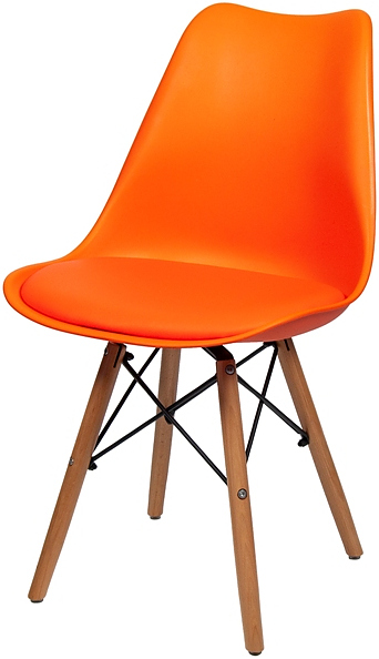 Стул BentWood Eames S/EMS оранжевый