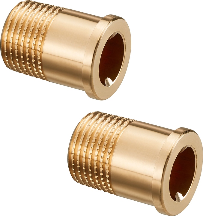 Набор втулок для вентилей Oventrop 1061495, ДУ 32, R 1 1/4" (НР), 2 шт., латунь