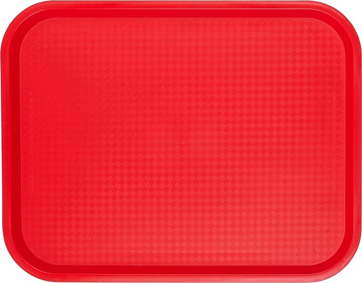 Поднос P.L. Proff Cuisine BarWare 0812 45х36х2,3 см (пластик) прямоугольный красный