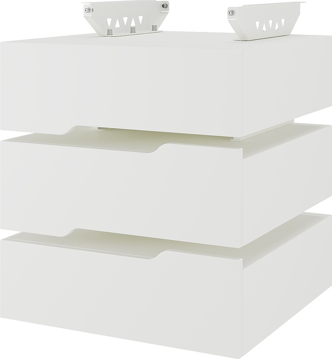 Тумба подвесная КОБОР T-3 white/premium