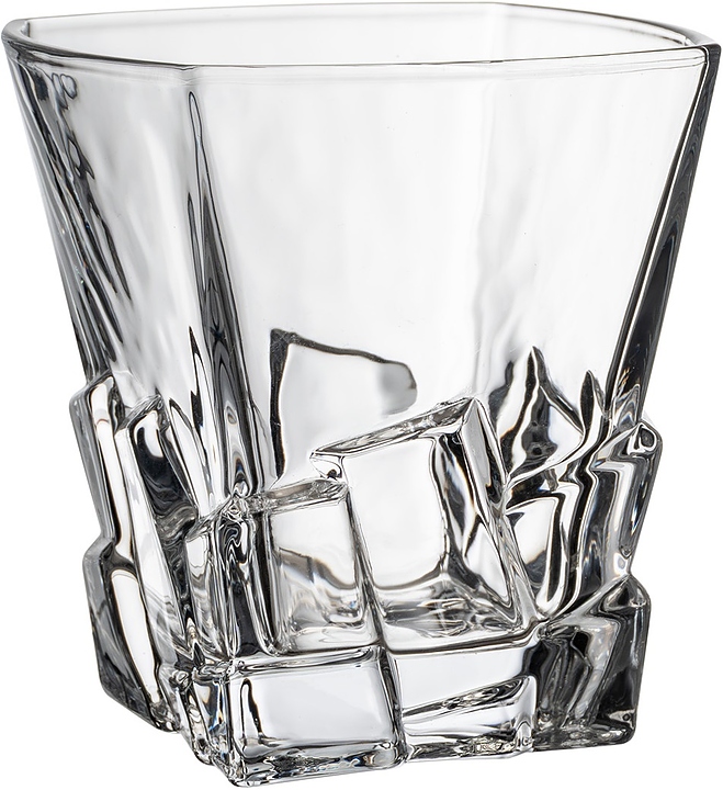 Стакан Олд Фэшн MGline Айсберг 330 мл d=107 мм h=100 мм (хрустальное стекло)