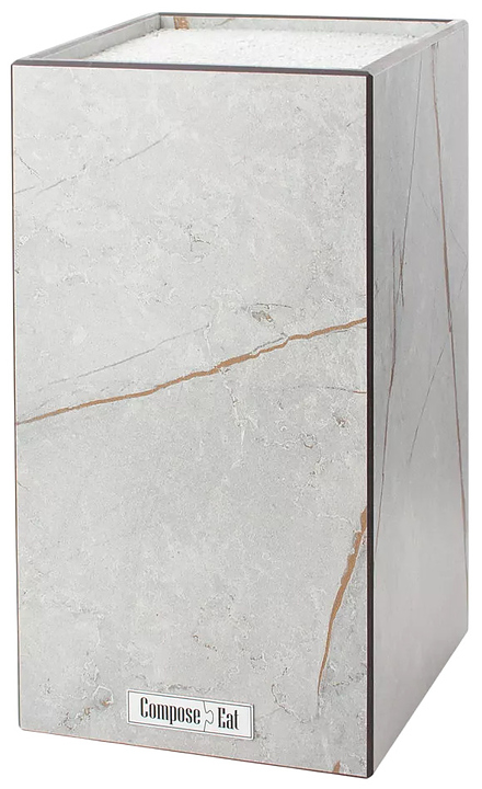 Подставка для кухонных ножей ComposeEat Fashion PDN120435KL6 12х12х24 см, мраморный Грейс