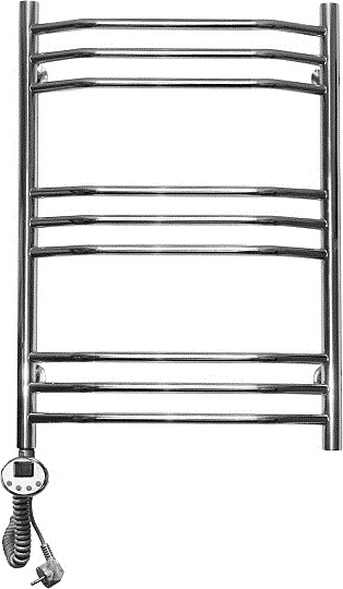 Полотенцесушитель электрический Domoterm Лаура П9 50x70 см EL, левый, хром