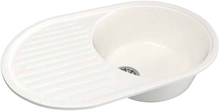 Мойка кухонная Mixline ML-GM16 (341) 45,5х72 см молоко