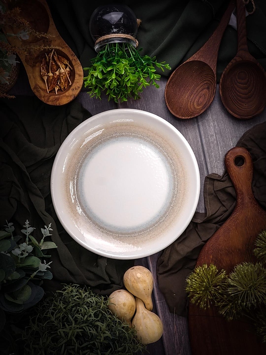 Тарелка мелкая Porland Pioli Venus 18ML23 PL d=23 см (фарфор)