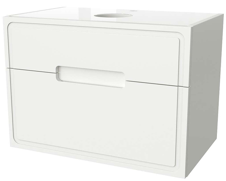 Тумба под столешницу Taliente Olejio TA-MBO-100PS-blanco 99.3х48.6х56 см белый