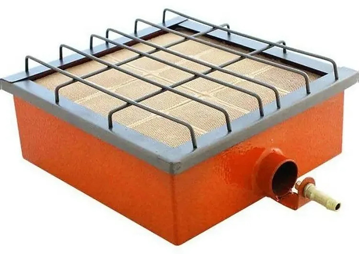 Горелка инфракрасного  излучения Сибирячка ГИИ-4.62 270х270х95 мм красный