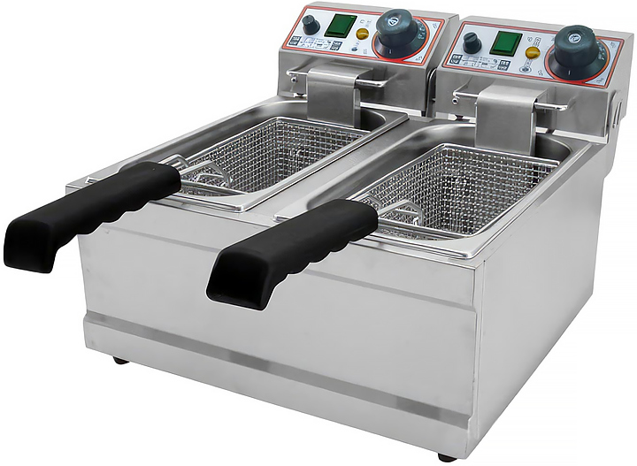 Фритюрница электрическая BECKERS FB 4+4 LTA