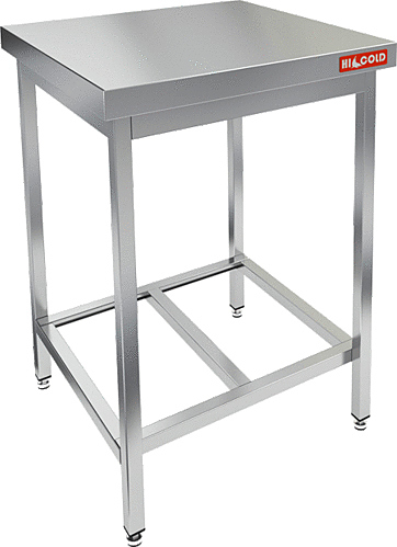 Стол центральный с полкой-решеткой HICOLD НСО-5/7Р