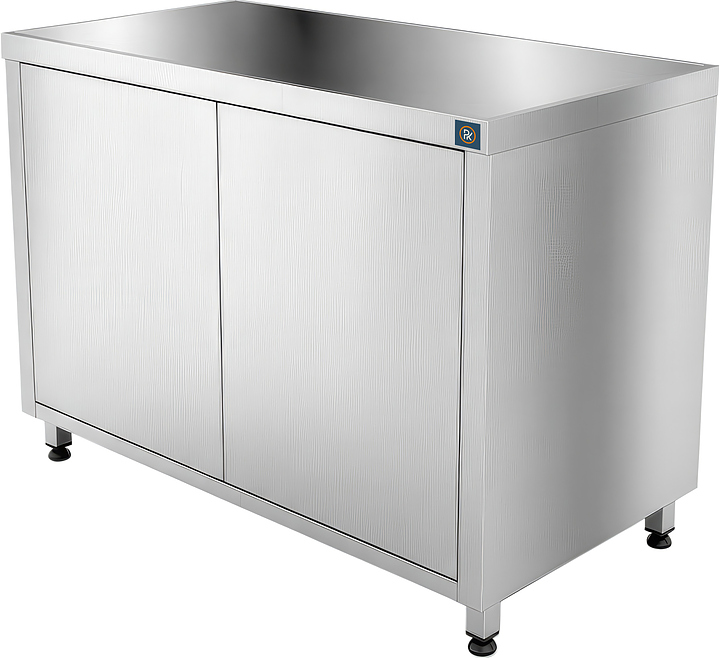 Стол-тумба РЕКОМ ТР-80/60/85 закрытый (распашные двери) без борта