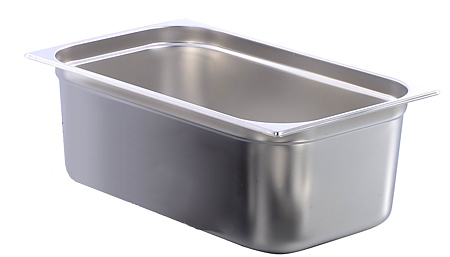 Гастроемкость Gastrotop GN 1/1-100 (530х325х100) нерж. сталь