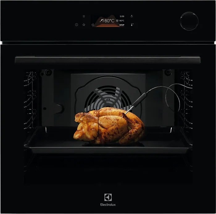 Духовой шкаф комбинированный с паром Electrolux COC8E39Z черный / стекло