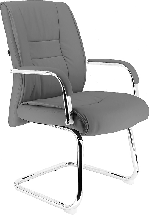 Кресло для посетителей Everprof Kent CF серое