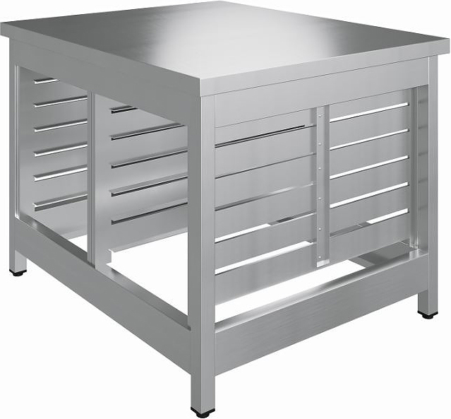 Подставка под пароконвектомат Luxstahl 1000х810х900 (гастроемкости 2х6)