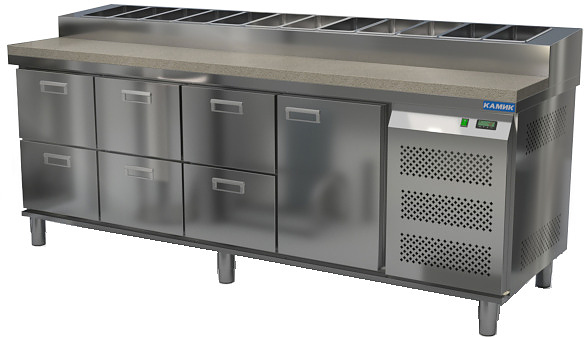 Стол холодильный для пиццы КАМИК СОП-К-162376