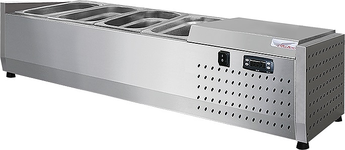 Витрина холодильная Finist ToppingBox НХВо-4 открытая