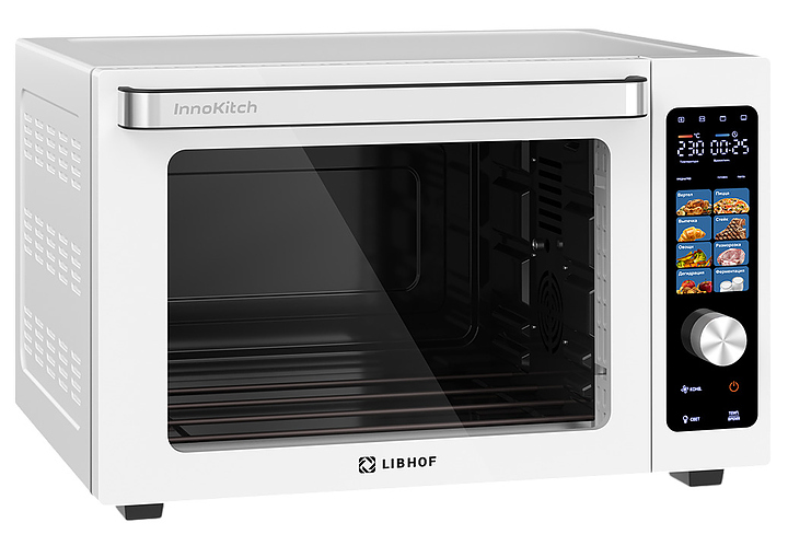 Мини-печь Libhof ESL-50 white 50 л 1800 Вт белый