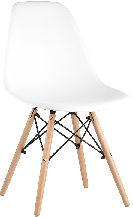 Стул Stool Group Simple DSW белый