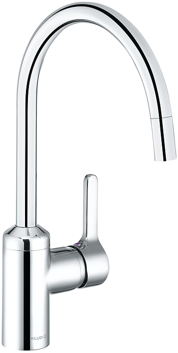 Смеситель для кухни KLUDI Bingo Star 428510578 с выдвижным изливом, хром