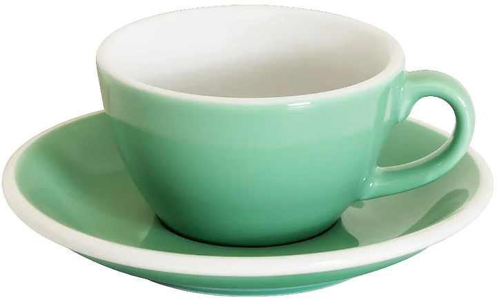 Кофейная пара Loveramics Egg Flat White C088-62BMT/C088-34BMT 150 мл, мятный (mint)